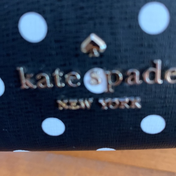 Kate Spade Bag, NWT, Minnie Crossbody, Disney x, Black with White Dots - Picture 5 of 13
